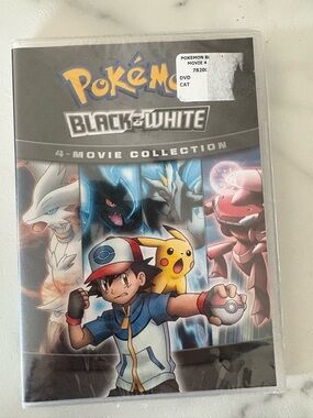 Pokémon Black & White 4-Movie Collector's Edition DVD Animation Anime Sealed